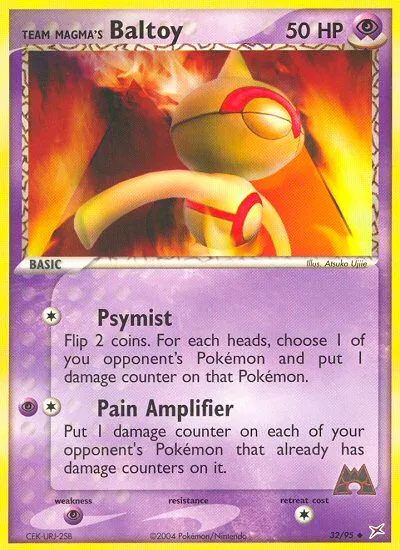 Team Magma's Baltoy card image