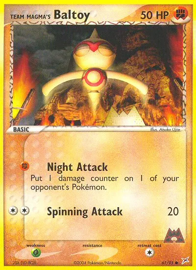 Team Magma's Baltoy card image