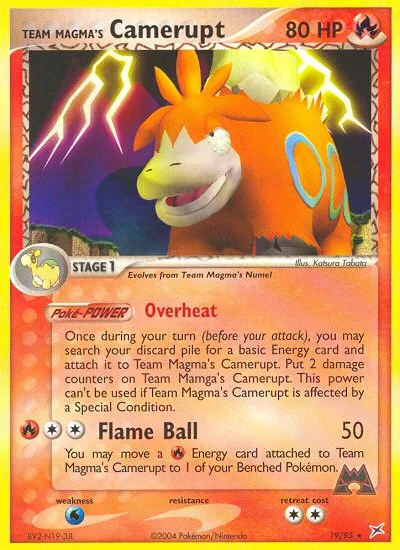 Team Magma's Camerupt card image