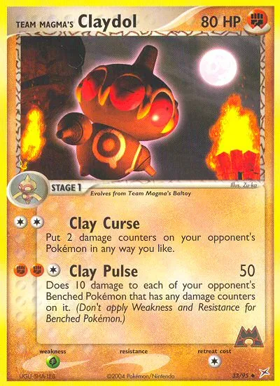 Team Magma's Claydol card image