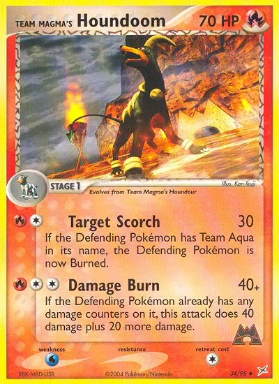 Team Magma's Houndoom card image