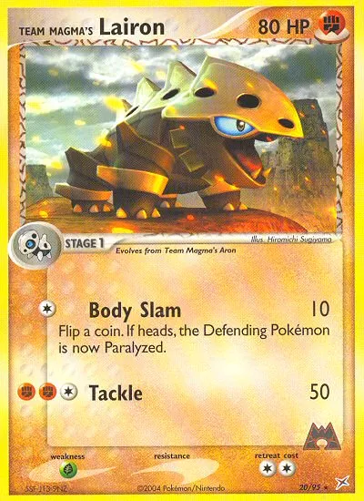 Team Magma's Lairon card image