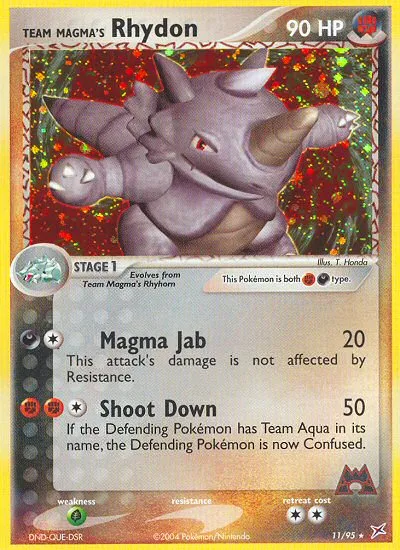 Team Magma's Rhydon card image