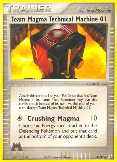 Team Magma Technical Machine 01 card image