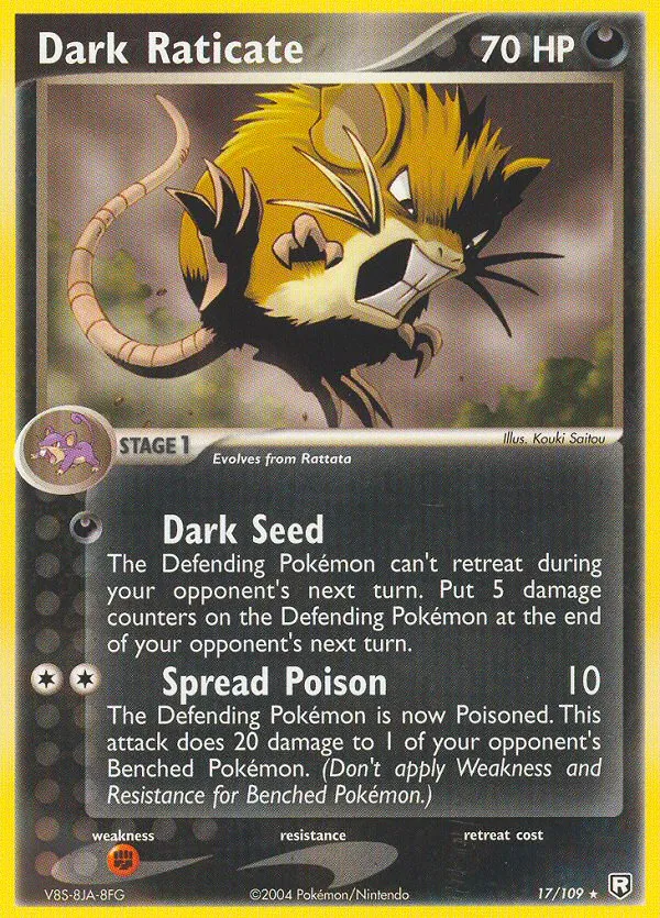 Dark Raticate card image