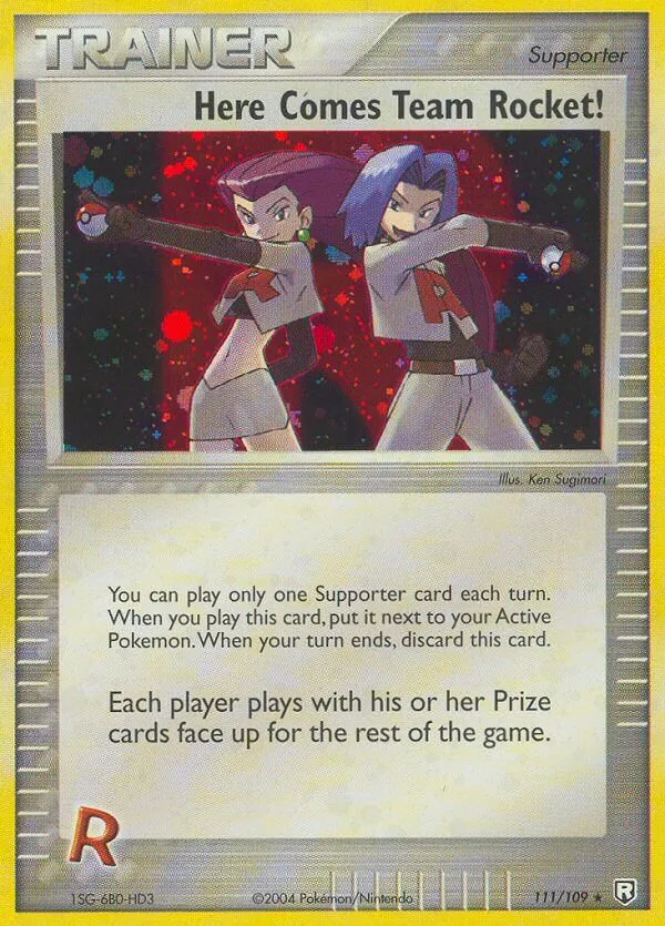 Here Comes Team Rocket! card image