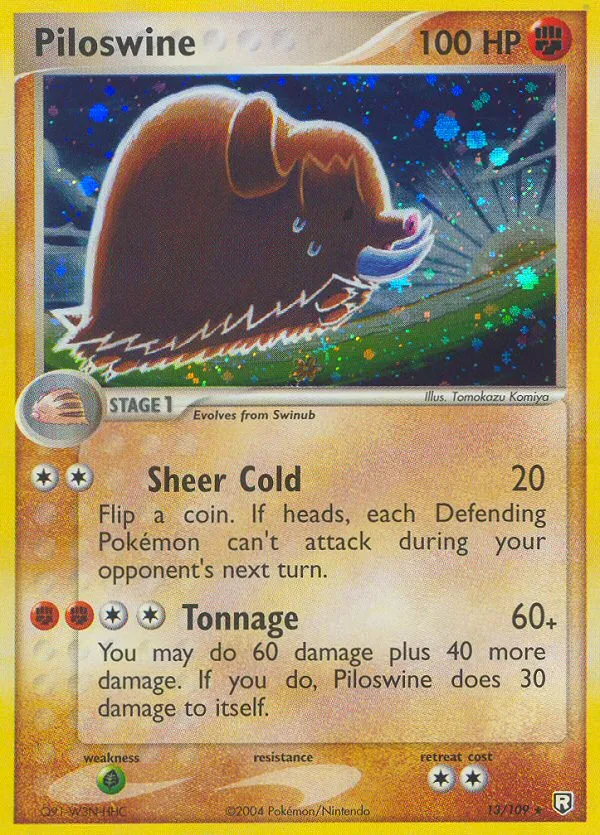 Piloswine card image