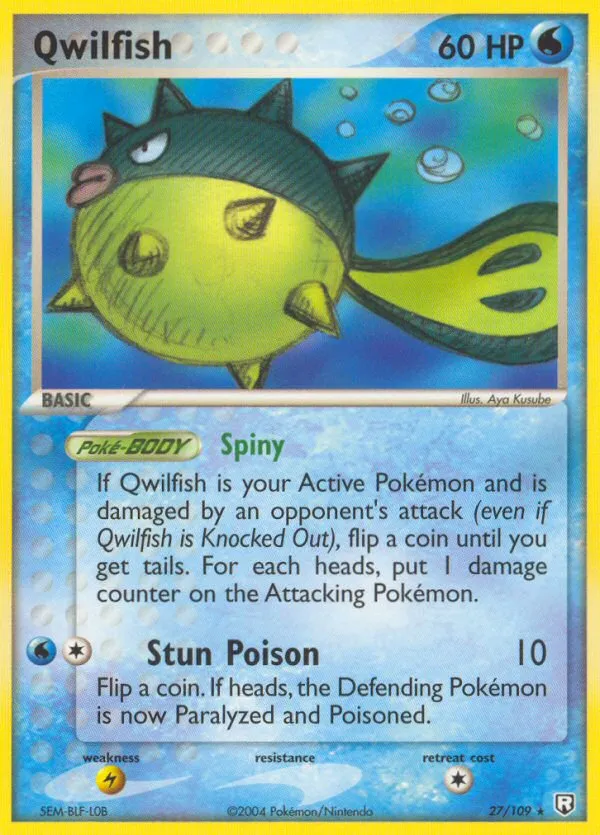 Qwilfish card image