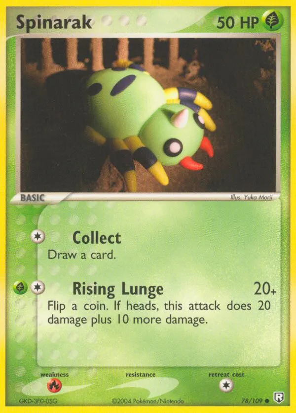 Spinarak card image
