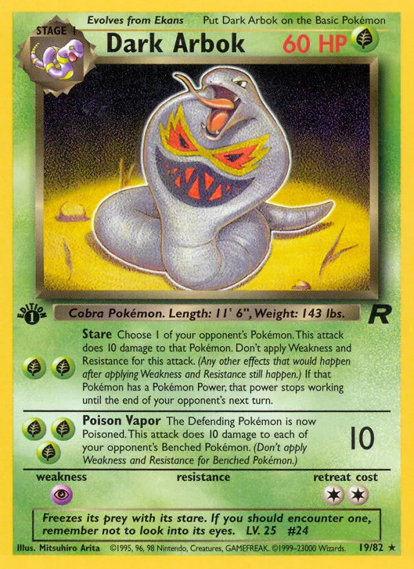 Dark Arbok card image