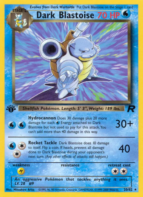 Dark Blastoise card image