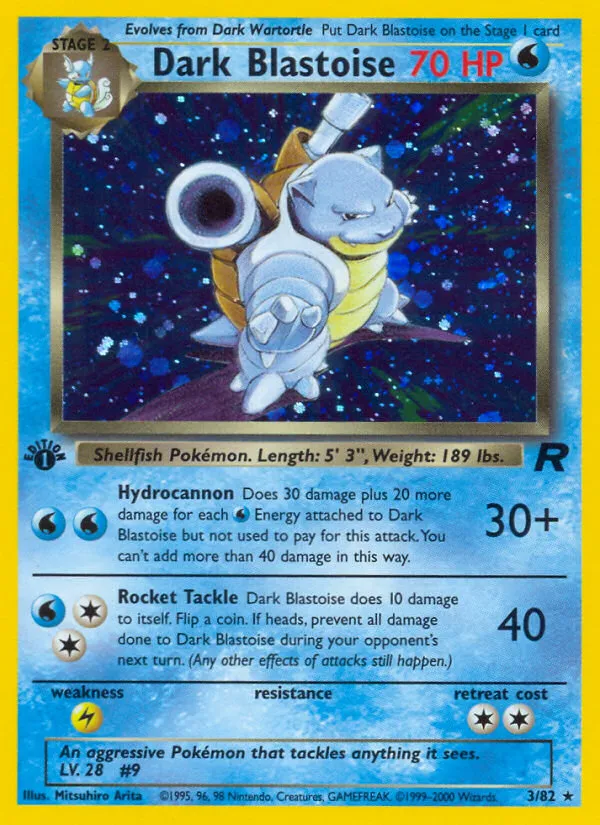 Dark Blastoise #3 card image