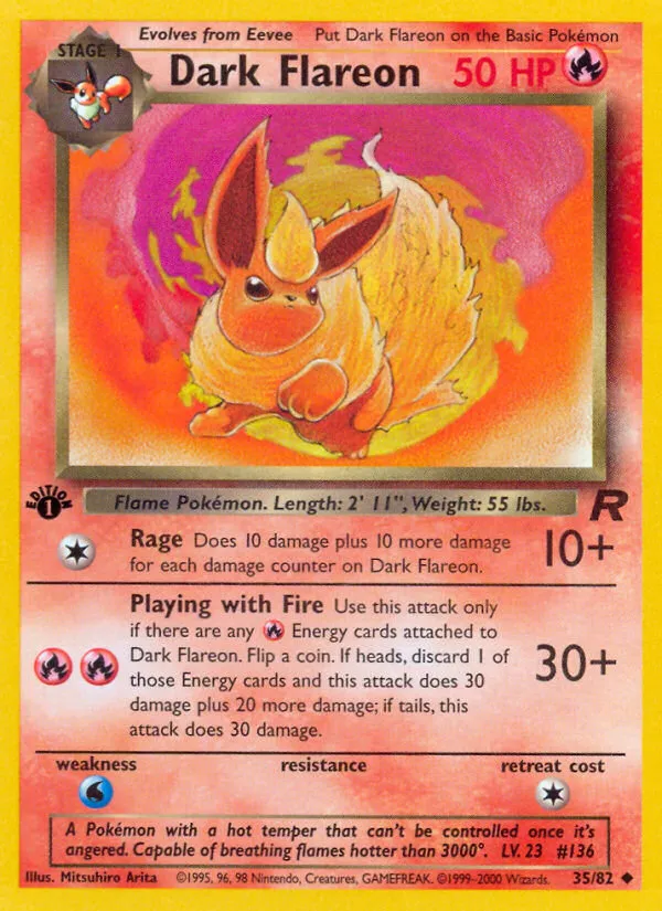 Dark Flareon card image
