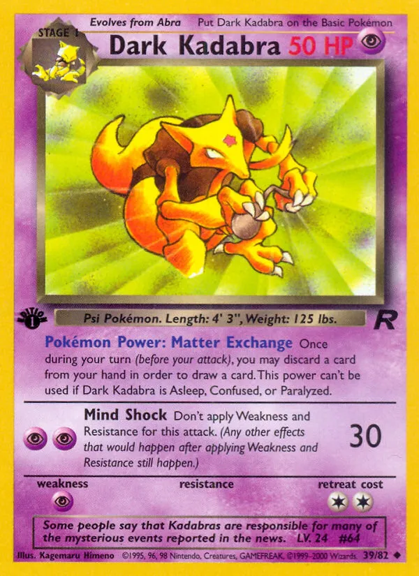 Dark Kadabra card image