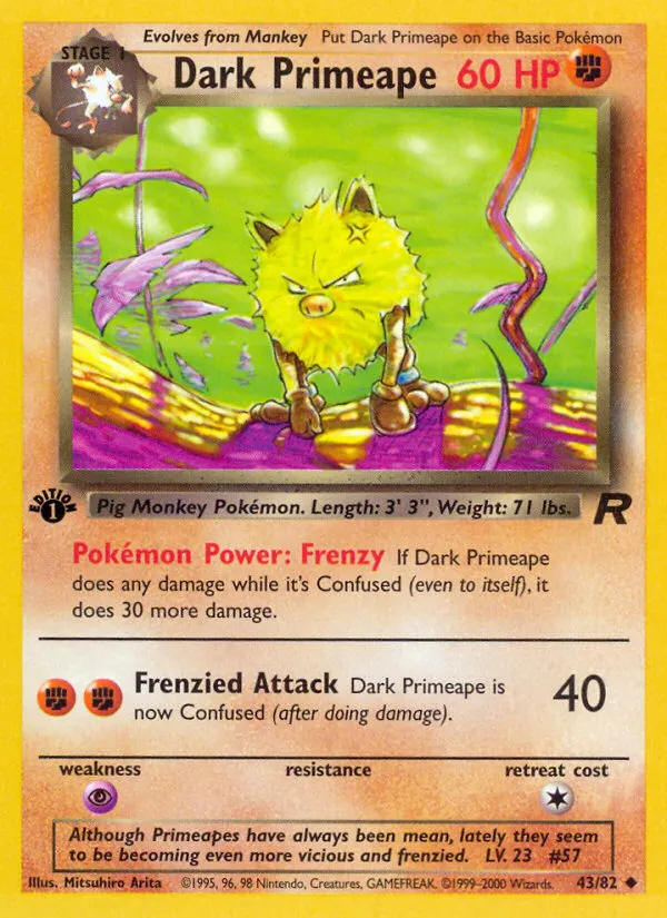Dark Primeape card image