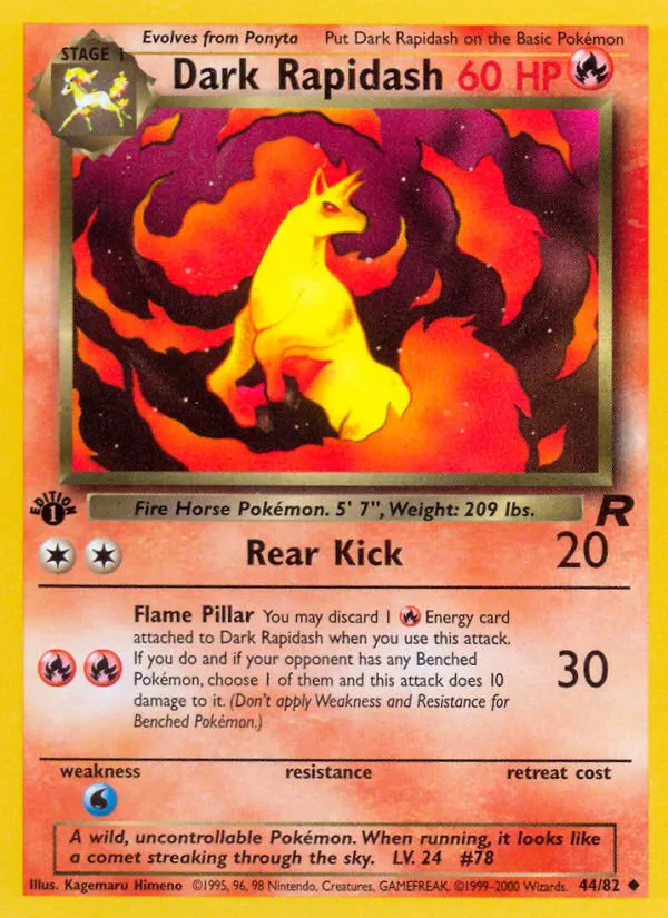 Dark Rapidash card image
