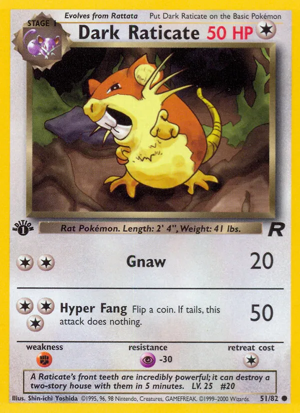 Dark Raticate card image