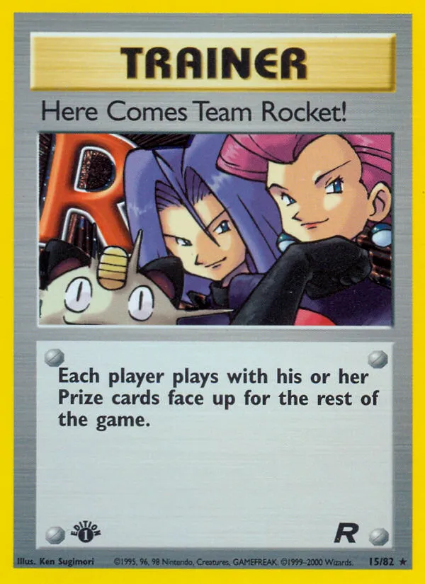 Here Comes Team Rocket! card image