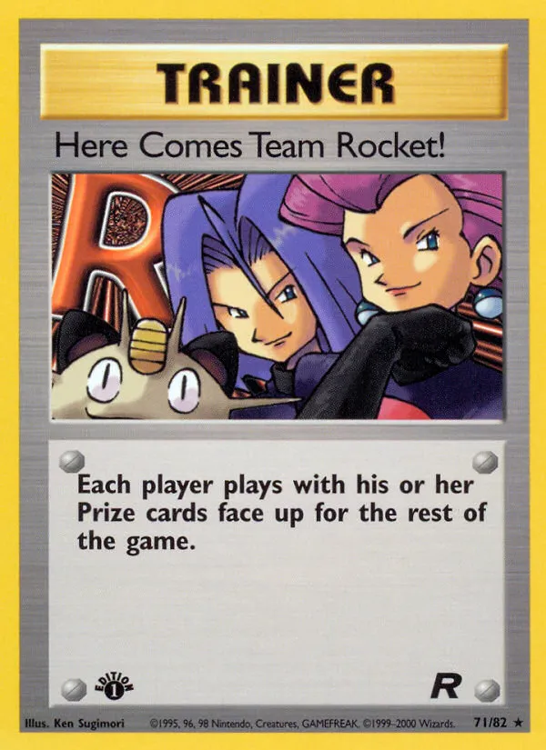 Here Comes Team Rocket! card image