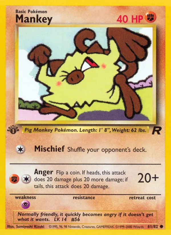 Mankey card image