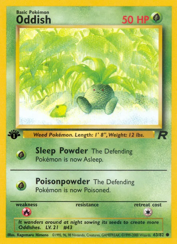 Oddish card image