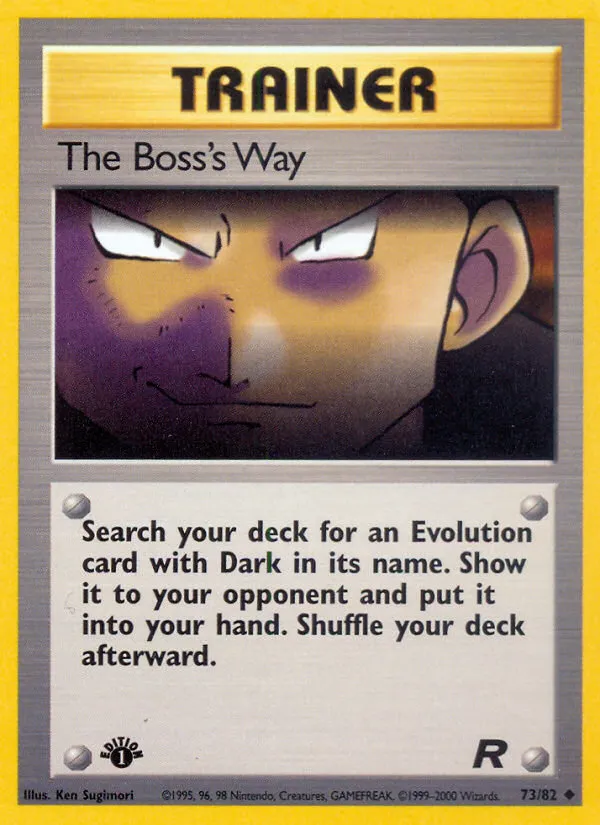 The Boss's Way card image
