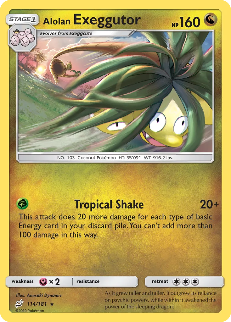 Alolan Exeggutor card image