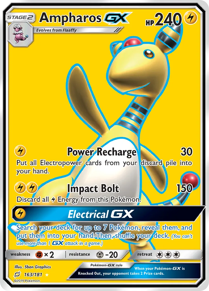 Ampharos-GX card image