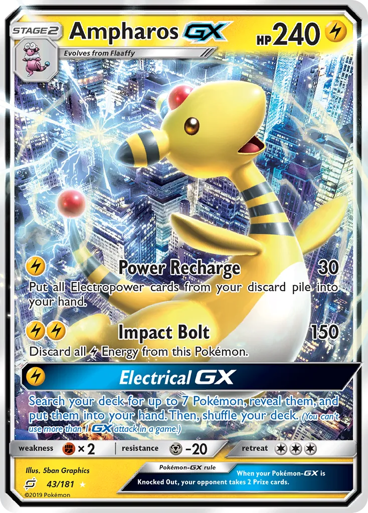 Ampharos-GX card image