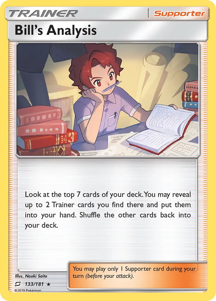 Bill's Analysis card image