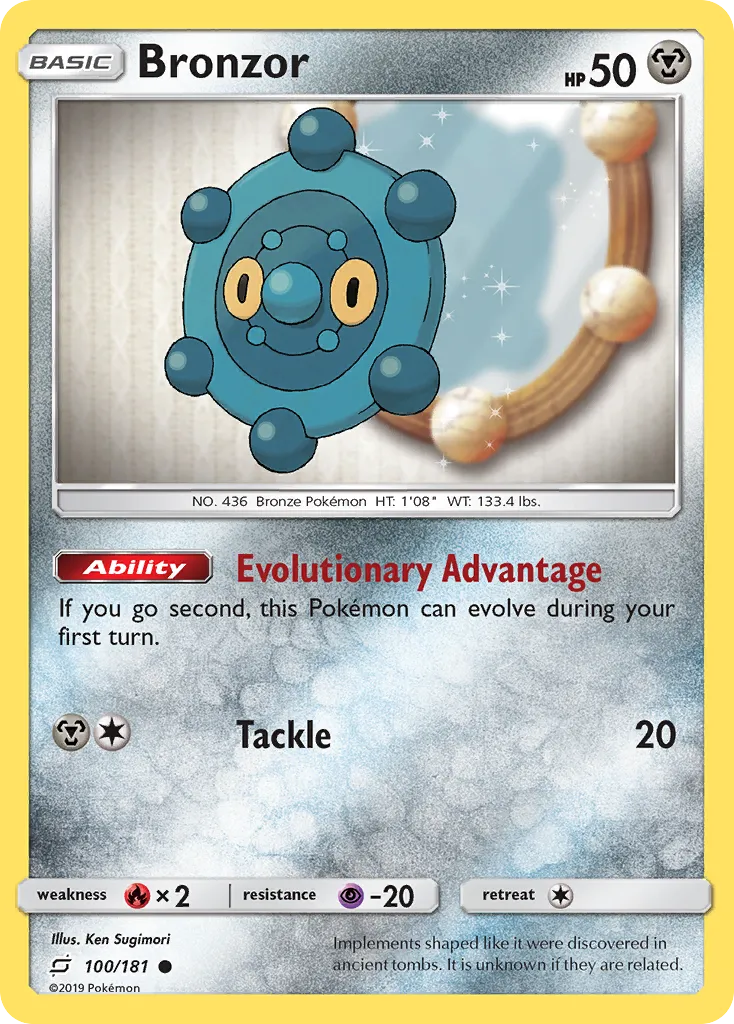 Bronzor card image