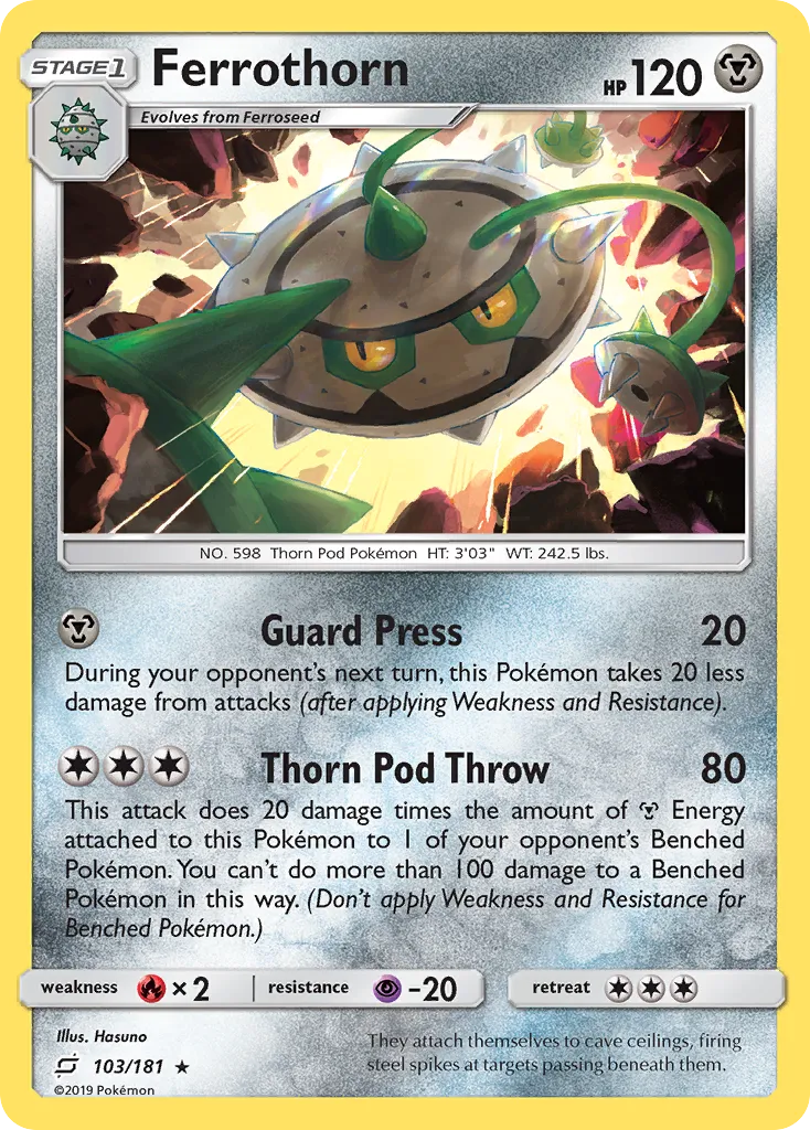 Ferrothorn card image
