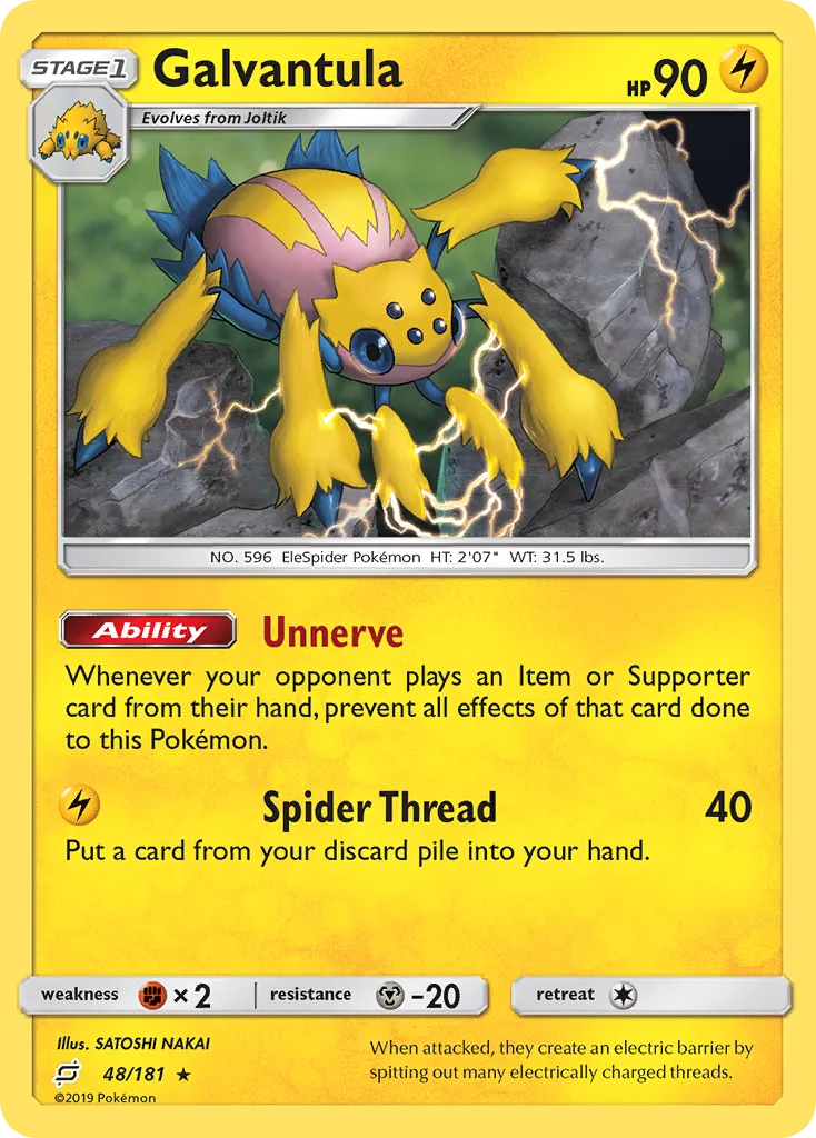 Galvantula card image