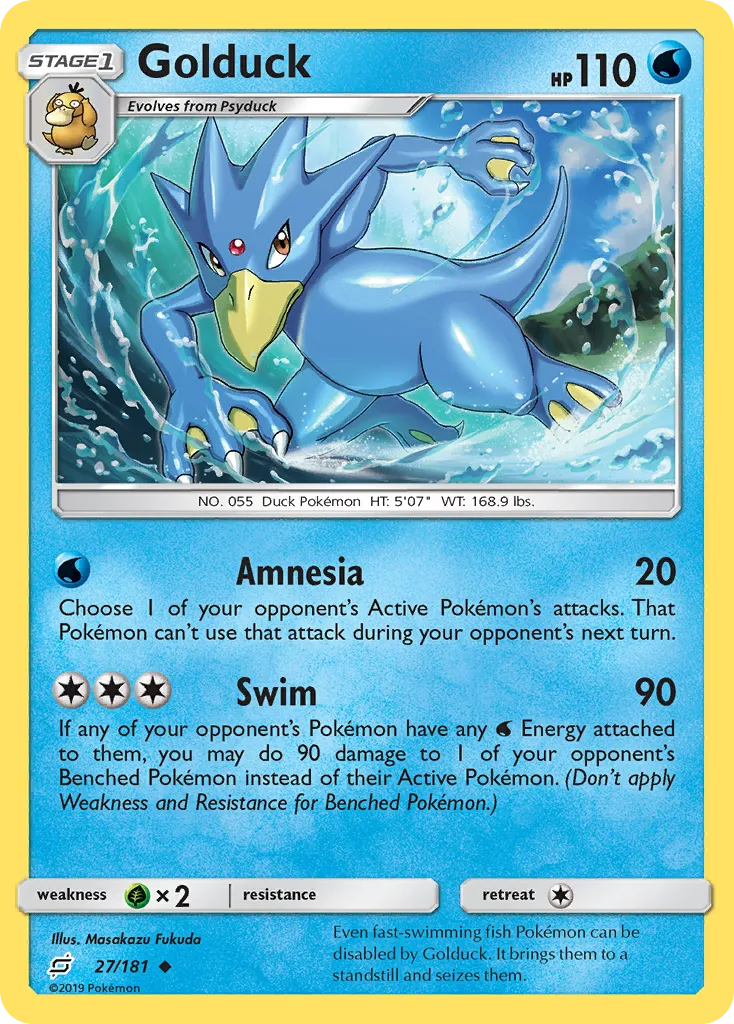 Golduck card image