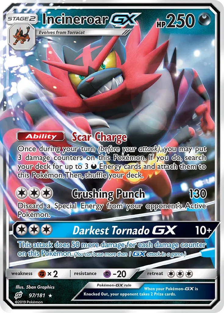 Incineroar-GX card image