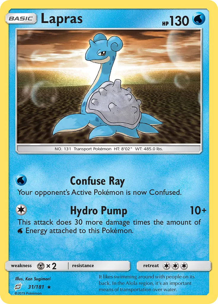 Lapras card image