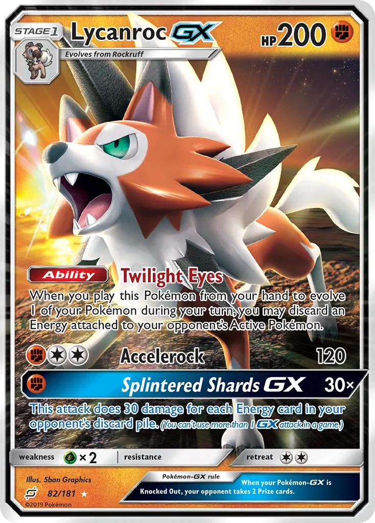 Lycanroc-GX card image
