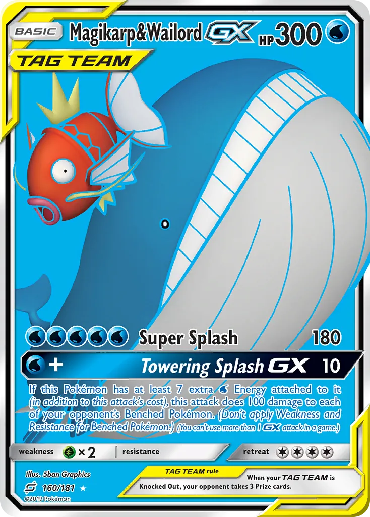 Magikarp & Wailord-GX card image