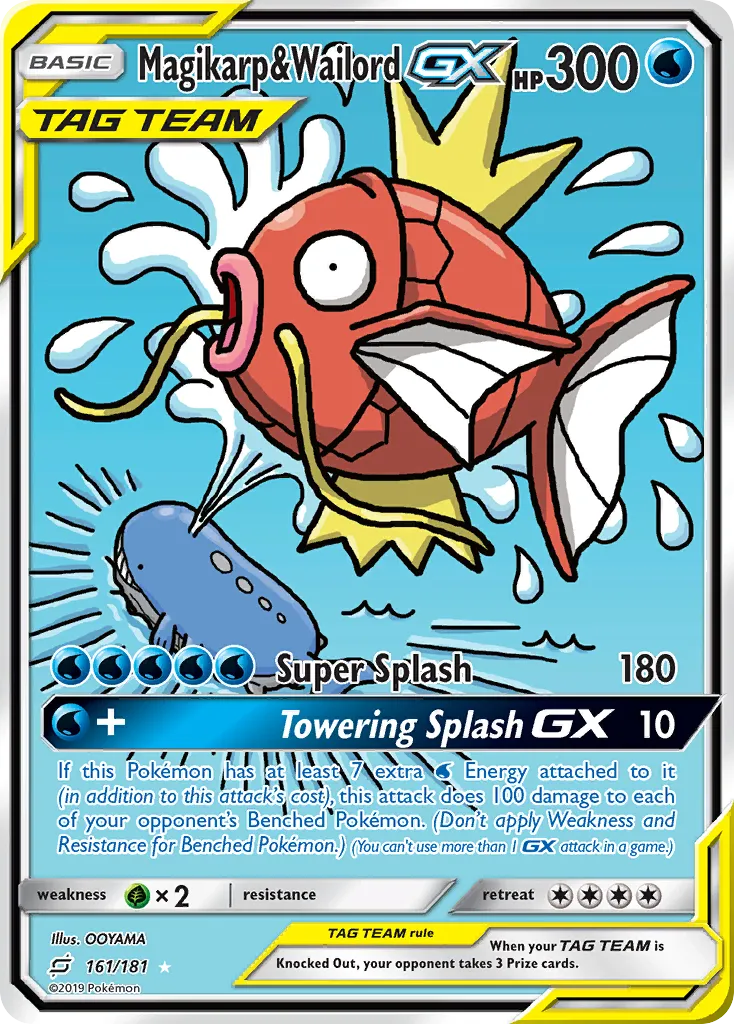 Magikarp & Wailord-GX #161 card image