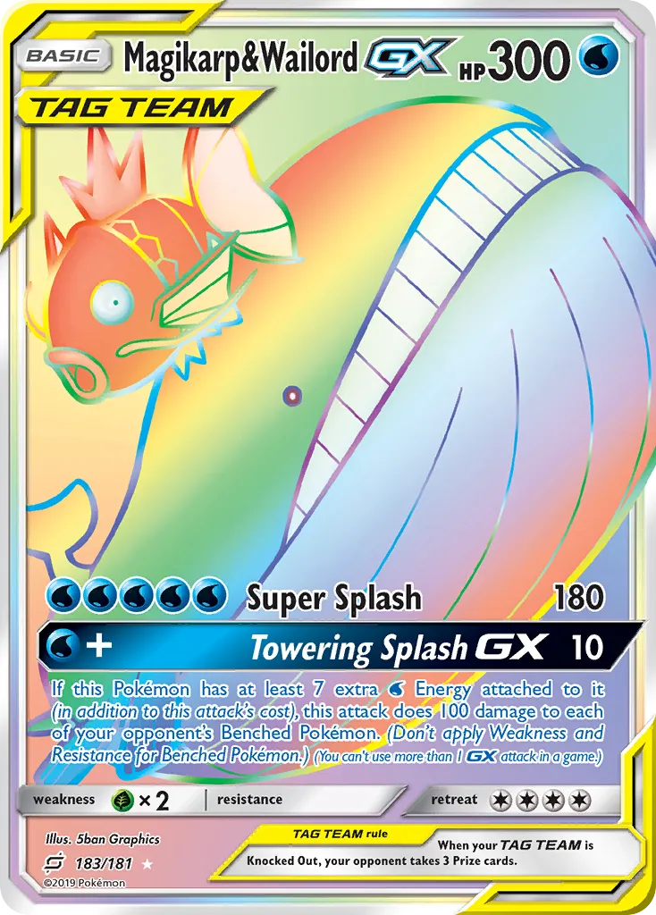 Magikarp & Wailord-GX card image