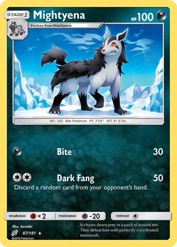 Mightyena card image