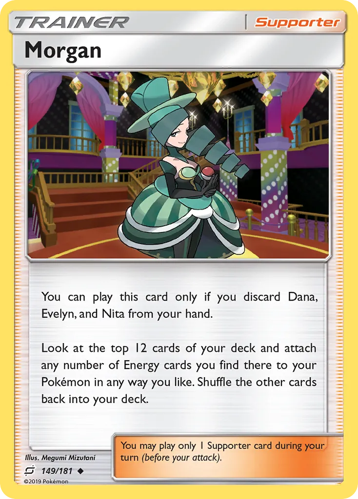 Morgan card image