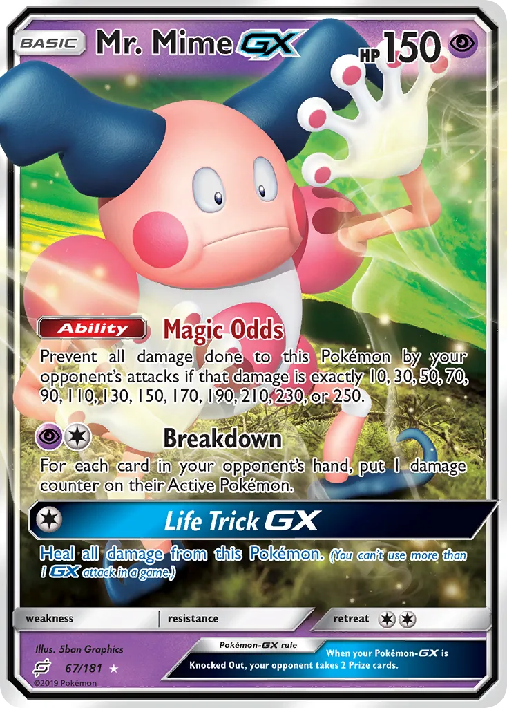Mr. Mime-GX card image