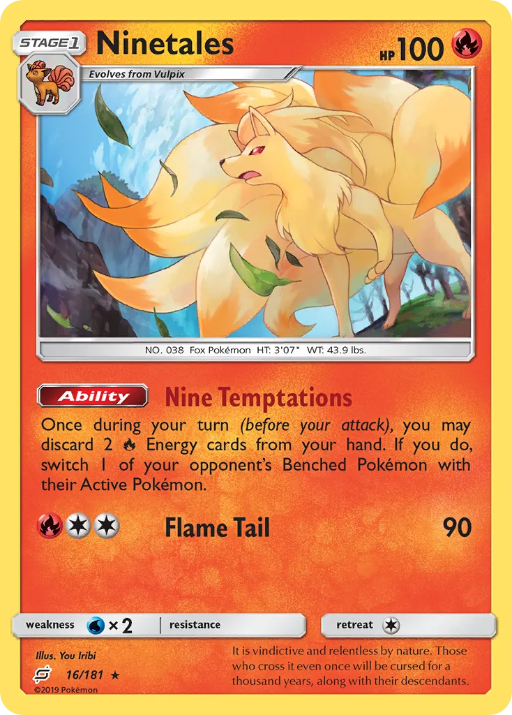Ninetales card image