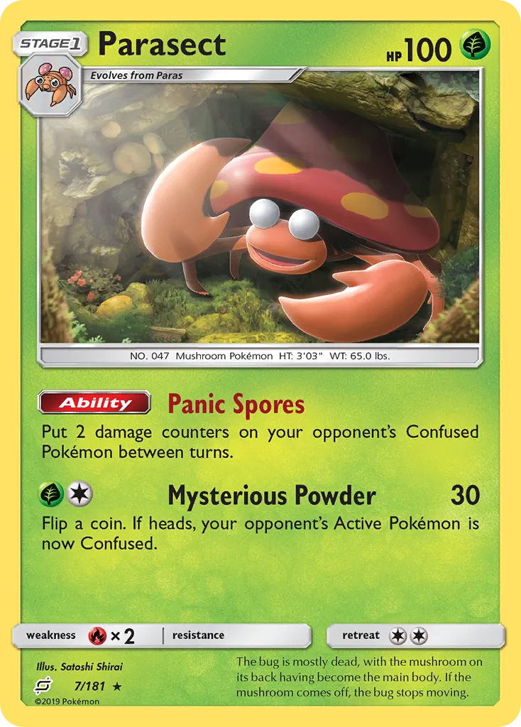 Parasect card image