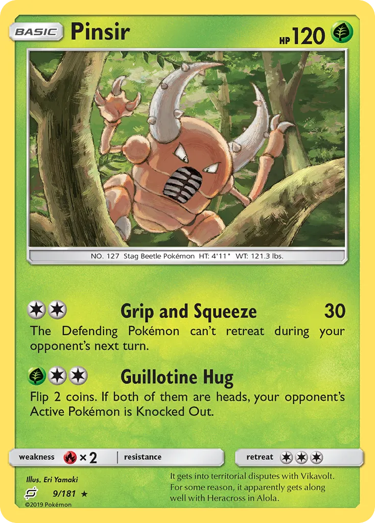Pinsir card image