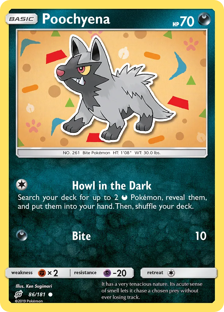 Poochyena card image