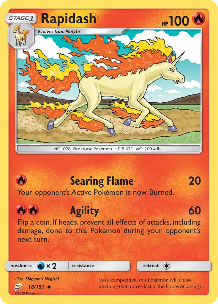 Rapidash card image