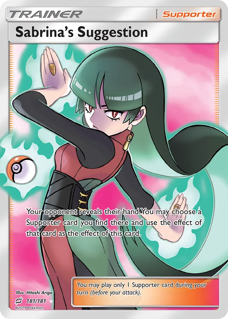 Sabrina's Suggestion card image