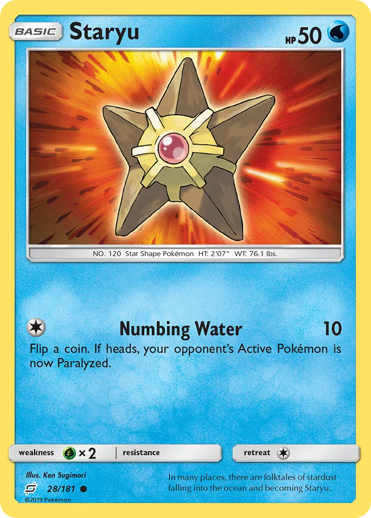 Staryu card image